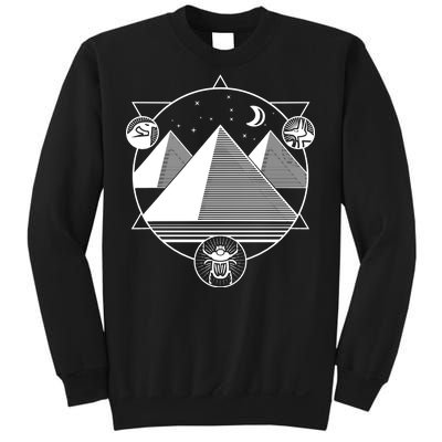 Egyptian Pyramids Emblem Sweatshirt