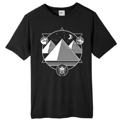 Egyptian Pyramids Emblem Tall Fusion ChromaSoft Performance T-Shirt