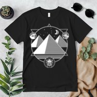 Egyptian Pyramids Emblem Premium T-Shirt