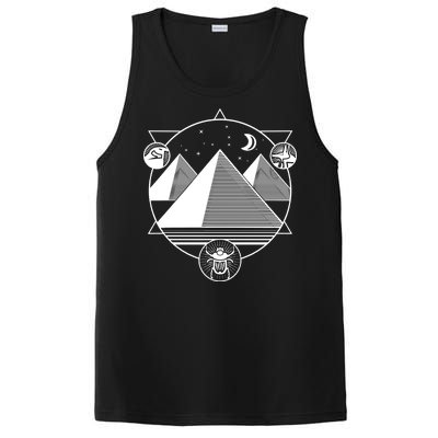 Egyptian Pyramids Emblem PosiCharge Competitor Tank