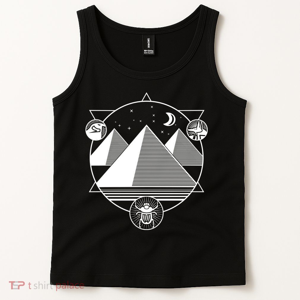 Egyptian Pyramids Emblem Tank Top