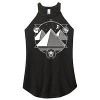 Egyptian Pyramids Emblem Women’s Perfect Tri Rocker Tank