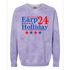 Earp Holliday 2024 Political Parody Colorblast Crewneck Sweatshirt