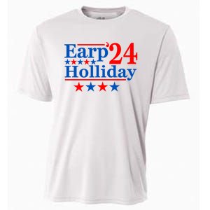 Earp Holliday 2024 Political Parody Cooling Performance Crew T-Shirt