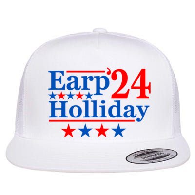 Earp Holliday 2024 Political Parody Flat Bill Trucker Hat