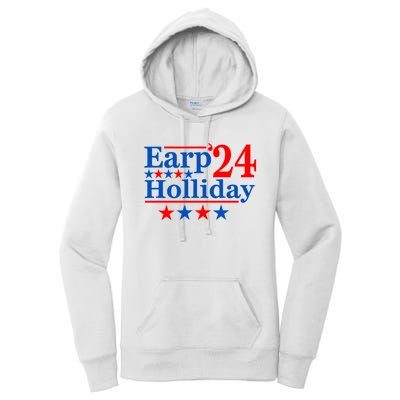 Earp Holliday 2024 Political Parody Women's Pullover Hoodie