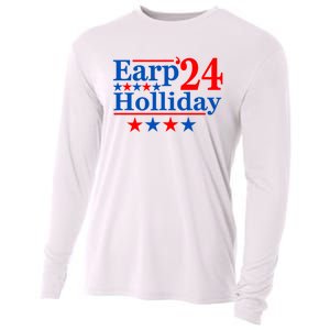 Earp Holliday 2024 Political Parody Cooling Performance Long Sleeve Crew