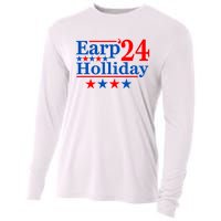 Earp Holliday 2024 Political Parody Cooling Performance Long Sleeve Crew