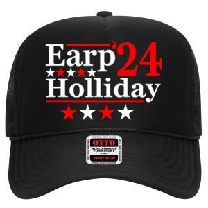 Earp Holliday 2024 Political Parody High Crown Mesh Back Trucker Hat