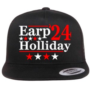 Earp Holliday 2024 Political Parody Flat Bill Trucker Hat