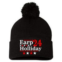 Earp Holliday 2024 Political Parody Pom Pom 12in Knit Beanie