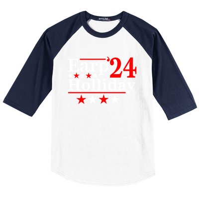 Earp Holliday 2024 Political Parody Baseball Sleeve Shirt