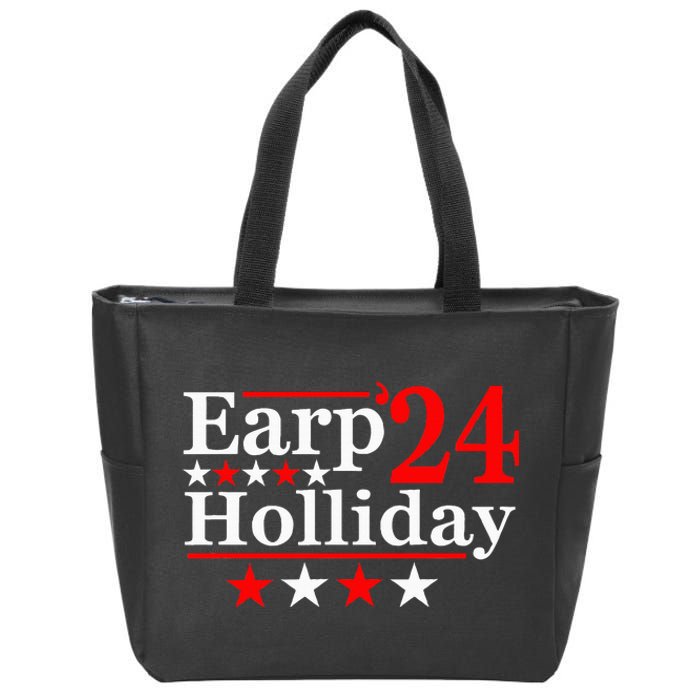 Earp Holliday 2024 Political Parody Zip Tote Bag