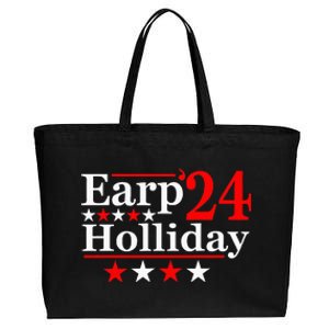 Earp Holliday 2024 Political Parody Cotton Canvas Jumbo Tote