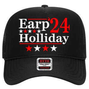 Earp Holliday 2024 Political Parody High Crown Mesh Back Trucker Hat