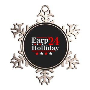 Earp Holliday 2024 Political Parody Metallic Star Ornament