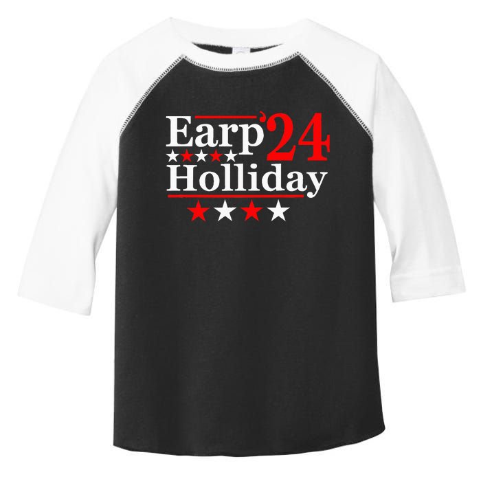 Earp Holliday 2024 Political Parody Toddler Fine Jersey T-Shirt