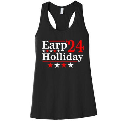 Earp Holliday 2024 Political Parody Women's Racerback Tank