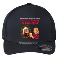 Erratic Horny And Unhinged Flexfit Unipanel Trucker Cap
