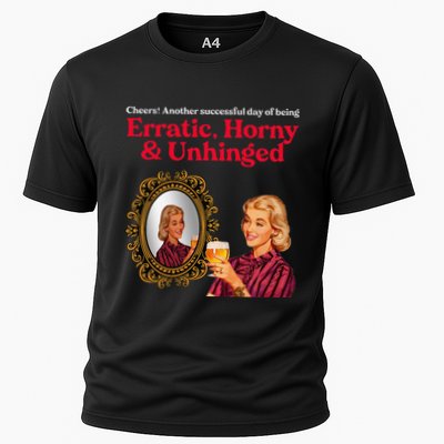 Erratic Horny And Unhinged Performance Shirt