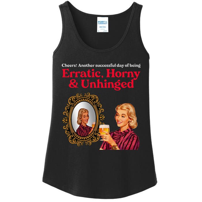 Erratic Horny And Unhinged Ladies Essential Tank