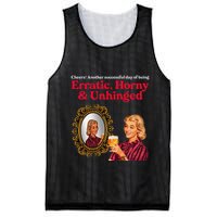 Erratic Horny And Unhinged Mesh Reversible Basketball Jersey Tank