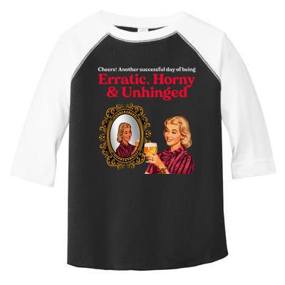 Erratic Horny And Unhinged Toddler Fine Jersey T-Shirt