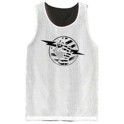 Electrician Hero American Flag Electrical Worker For Mesh Reversible Basketball Jersey Tank