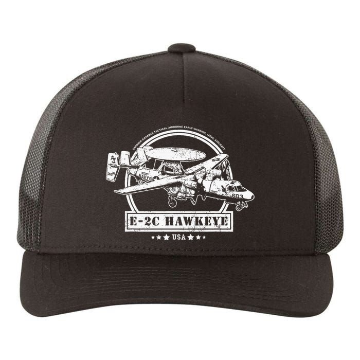 E2 Hawkeye Aircraft Yupoong Adult 5-Panel Trucker Hat