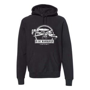 E2 Hawkeye Aircraft Premium Hoodie