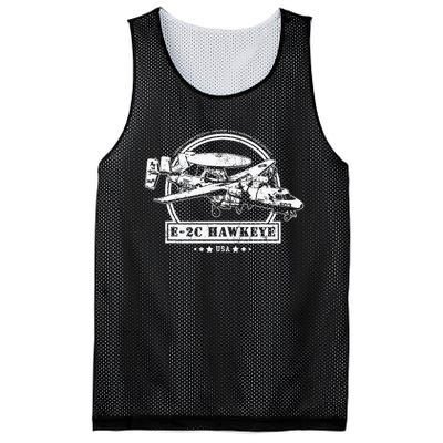 E2 Hawkeye Aircraft Mesh Reversible Basketball Jersey Tank