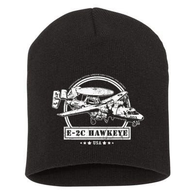 E2 Hawkeye Aircraft Short Acrylic Beanie