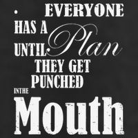 Everyone Has A Plan Until They Get Punched In The Mouth 15oz Campfire Ceramic Mug