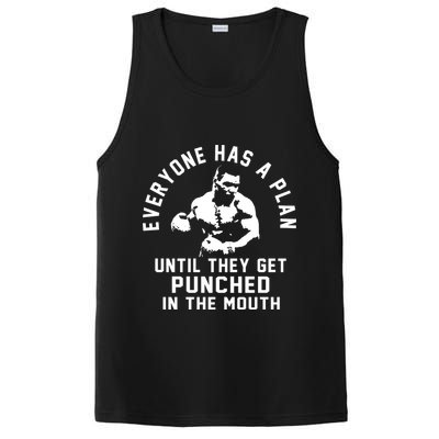 Everyone Has A Plan Until They Get Punched In The Mouth PosiCharge Competitor Tank
