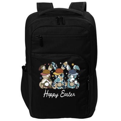 Egg Hunter Bunny Camo Hunter Bunny Happy Easter Impact Tech Backpack