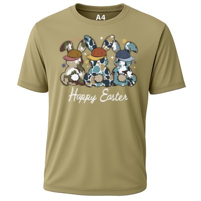 Egg Hunter Bunny Camo Hunter Bunny Happy Easter Performance Shirt
