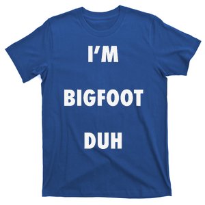 Easy Halloween Bigfoot Costume For Women T-Shirt