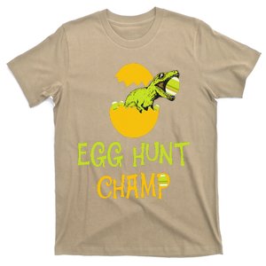 Egg Hunt Champ Funny Easter Dinosaur Gift T-Shirt