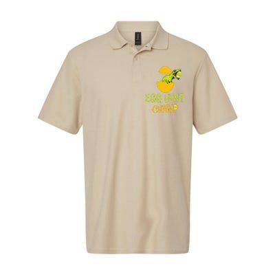 Egg Hunt Champ Funny Easter Dinosaur Gift Softstyle Adult Sport Polo