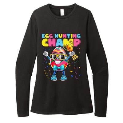 Egg Hunting Champion Easter Egg Easter Basket Stuffer Womens CVC Long Sleeve Shirt