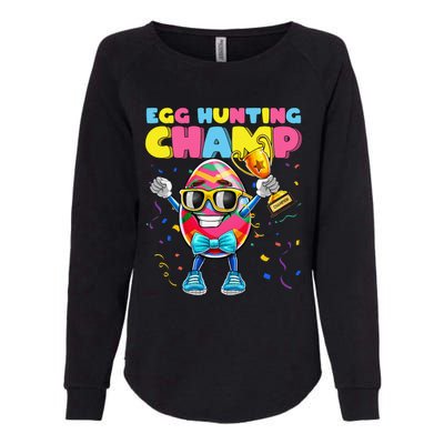 Egg Hunting Champion Easter Egg Easter Basket Stuffer Womens California Wash Sweatshirt