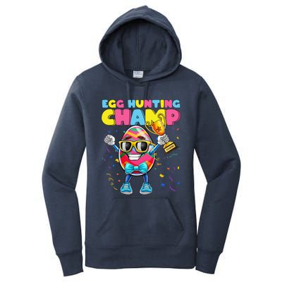 Egg Hunting Champion Easter Egg Easter Basket Stuffer Women's Pullover Hoodie