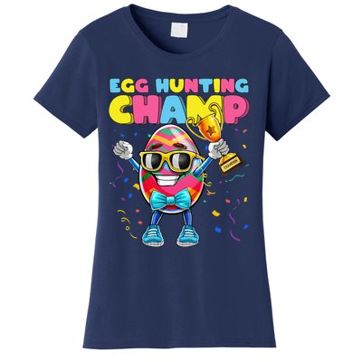 Egg Hunting Champion Easter Egg Easter Basket Stuffer Women's T-Shirt