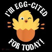 Egg-Cited Hatching Chick Design Funny Easter Chicks Flexfit Unipanel Trucker Cap