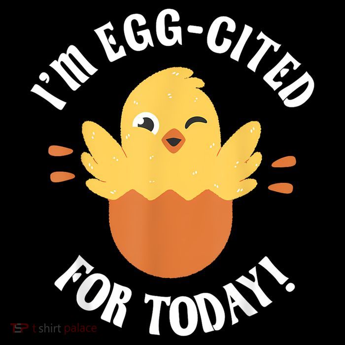 Egg-Cited Hatching Chick Design Funny Easter Chicks Youth Performance Sprint T-Shirt