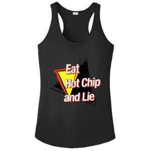 Eat Hot Chip And Lie Funny Ladies PosiCharge Competitor Racerback Tank