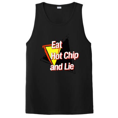 Eat Hot Chip And Lie Funny PosiCharge Competitor Tank