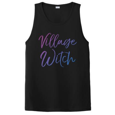 Easy Halloween Costume Cute Funny Village Witch Gift PosiCharge Competitor Tank