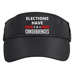 Elections Have Consequences Political Adult Drive Performance Visor