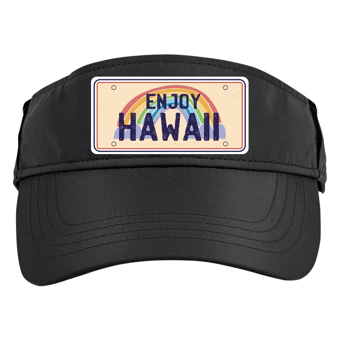 Enjoy Hawaii Car Plate Adult Drive Performance Visor